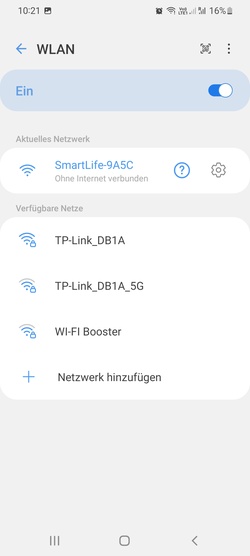 WLAN wählen