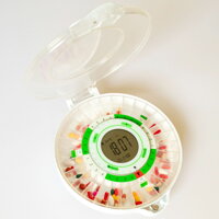 Automatische Pillendose M21 Transparent offen | DoseControl
